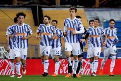 La Real Sociedad se enfrenta al Alavés en la jornada 27 de la Liga Santander