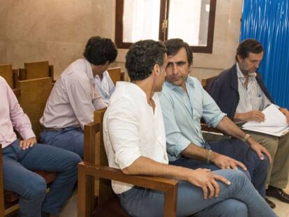  Los hermanos Ruiz-Mateos durante el juicio en Palma. Cati Cladera 