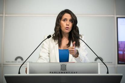 Inés Arrimadas, líder de Ciutadans.
