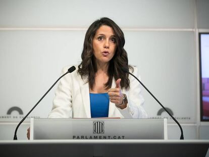 Inés Arrimadas, líder de Ciutadans.