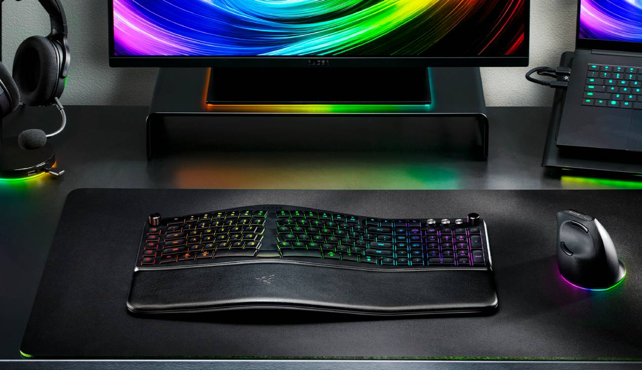 Razer Pro Type Ergo, así es el nuevo teclado ergonómico que promete disparar tu productividad