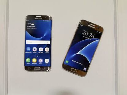 Nueva familia Galaxy S7 de Samsung.