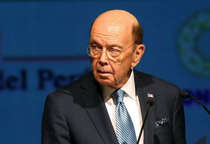 Wilbur Ross, este jueves, en Lima.