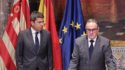 Mazón recula en la eliminación del tope salarial de su nuevo Gobierno ante el aviso de Vox de votar en contra