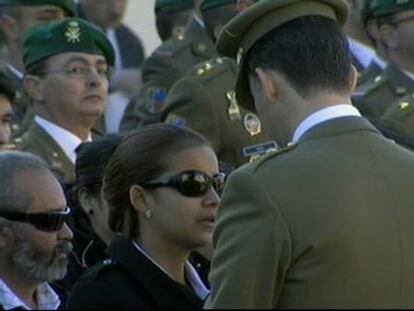 Funeral por el soldado John Felipe Romero