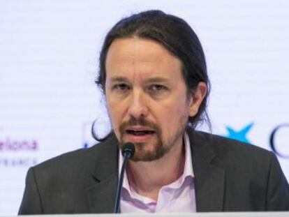 El líder de Podemos defiende “la coherencia” de una coalición con el PSOE