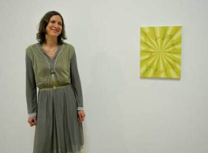 Tomma Abts (Kiel, Alemania, 1967), ganadora del Turner en 2006 con sus pequeños cuadros abstractos.