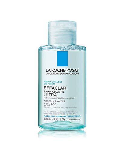 Effaclar Agua Micelar Ultra, de La Roche Posay.