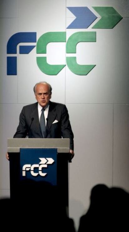 El presidente y delegado de FCC, Baldomero Falcones.