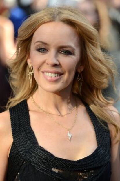 La cantante Kylie Minogue.