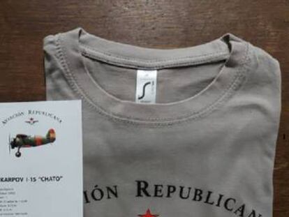 L’aviació republicana s’enlaira en una exclusiva col·lecció de samarretes