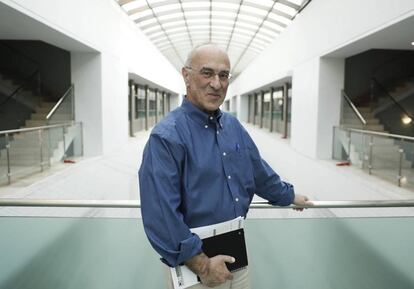 El demógrafo Alberto Palloni en el Centro de Humanidades del CSIC en Madrid.