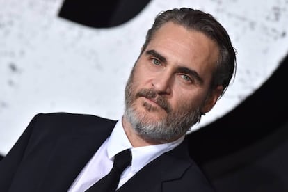 Joaquin Phoenix, durante el estreno de 'Joker', el pasado mes de septiembre en Los Ángeles.