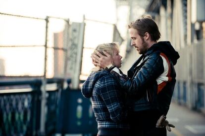 Michelle Williams y Ryan Gosling, en 'Blue Valentine'.