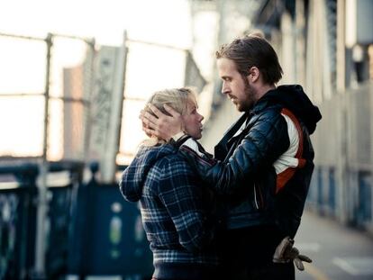 Michelle Williams y Ryan Gosling, en 'Blue Valentine'.