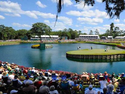 Campo de golf donde se juega la final de The Players Championship, en Florida.