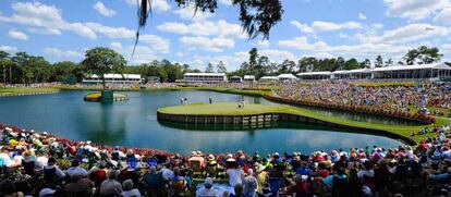 Campo de golf donde se juega la final de The Players Championship, en Florida.