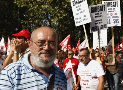 Ildefonso Rubio, funcionario del Ayuntamiento de Barbate, que adeuda las nóminas a su plantilla