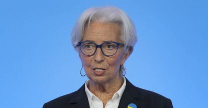 Christine Lagarde, presidenta del BCE