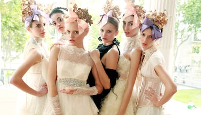 Vestidos de novia.