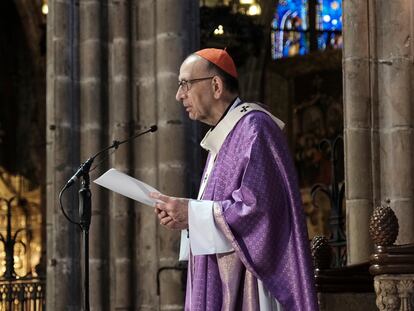 El presidente de la Conferencia Episcopal, el cardenal Juan José Omella.