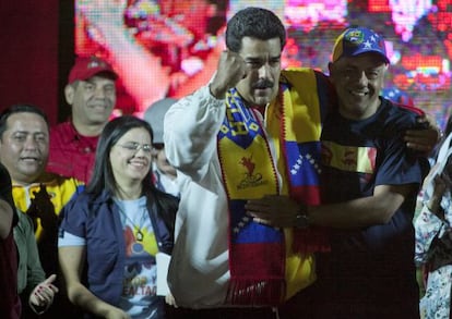 El presidente venezolano Nicol&aacute;s Maduro.