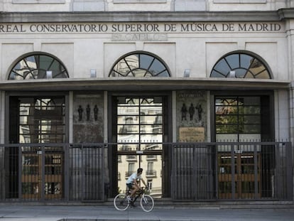 El Real Conservatorio de Música de Madrid.