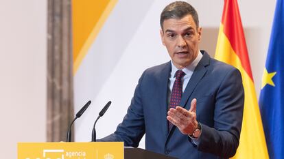 El presidente del Gobierno, Pedro Sánchez.