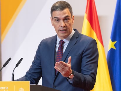 El presidente del Gobierno, Pedro Sánchez.