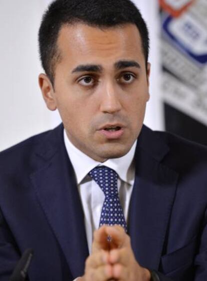 Luigi Di Maio, en Roma, a finales de 2014.