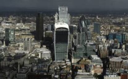 Vista general del centro financiero de Londres (Reino Unido). EFE/Archivo