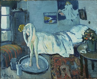 'La habitación azul', 1901.
