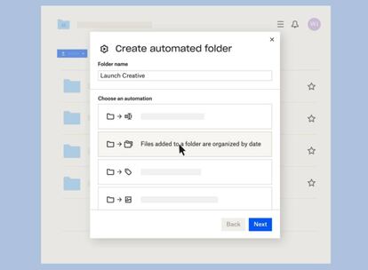 Llegan las carpetas inteligentes a Dropbox.
