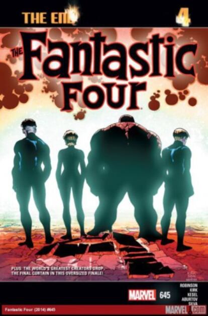 Último cómic de Los Cuatro Fantásticos.