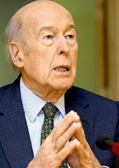 El presidente de la Convención Europea, Valery Giscard D&#39;Estaing.