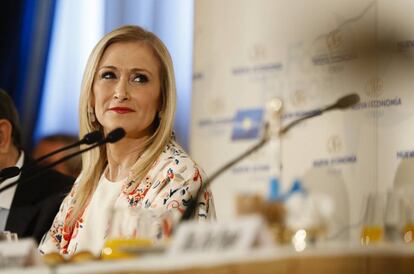 La presidenta de la Comunidad de Madrid, Cristina Cifuentes.