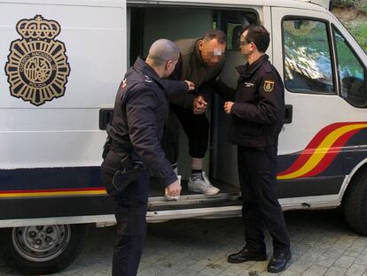 El hombre de 50 años detenido este sábado como presunto autor del asesinato de su expareja en Fuengirola (Málaga). 