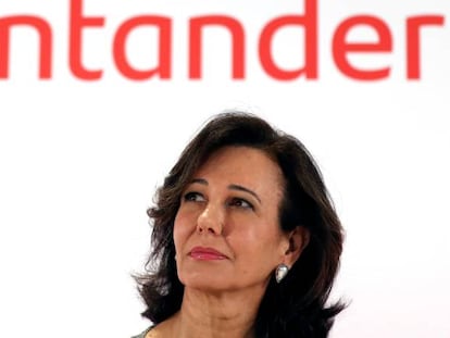 Ana Bot&iacute;n, presidenta de Banco Santander