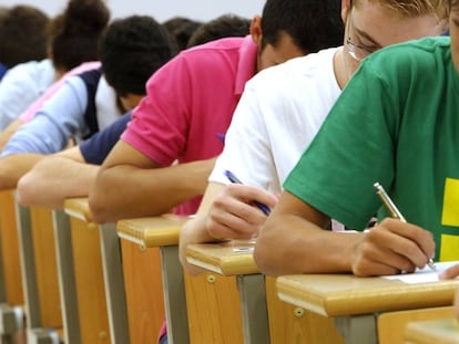 Estudiantes universitarios en Sevilla.