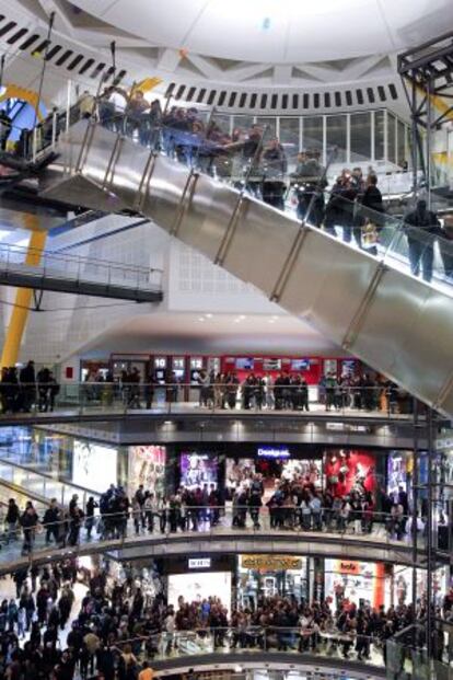 Centro comercial Las Arenas en la plaza de Espanya de Barcelona.