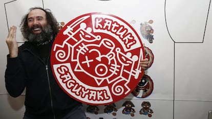 Mikel Urmeneta, exdirector art&iacute;stico de la empresa Kukuxumusu.