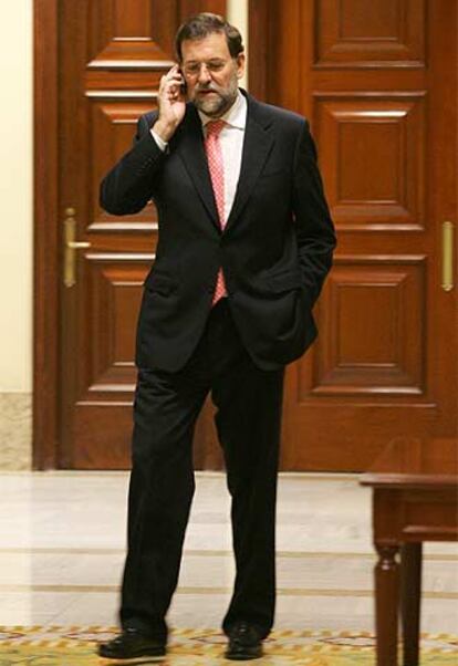 Mariano Rajoy, en el Congreso el pasado mes de marzo.