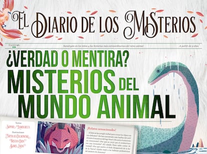 Portada de '¿Verdad o mentira? Misterios del mundo animal'.