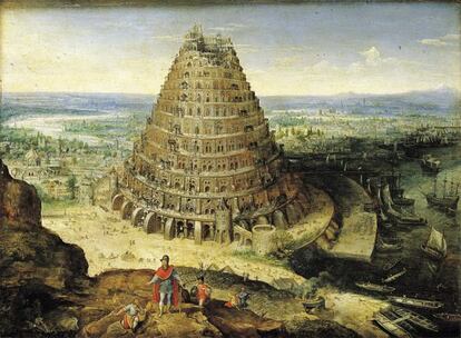 "Torre de Babel" (1594), de Lucas van Volkenborth.