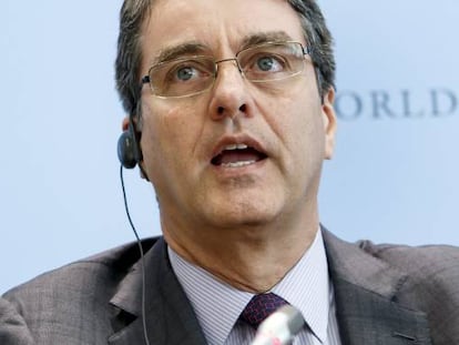 Roberto Azevedo, secretario general de la Organización Mundial de Comercio.