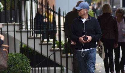 Mourinho esta semana por las calles de Londres.
