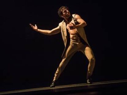 David Coria baila en el espectáculo 'Anónimo'.