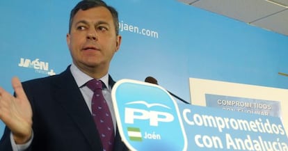 Jos&eacute; Luis Sanz, secretario general del PP andaluz.