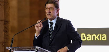 El presidente de Bankia, Jos&eacute; Ignacio Goirigolzarri