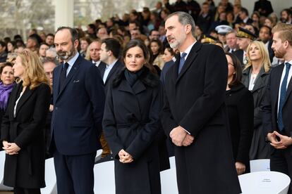 Los Reyes, la pasada semana en Francia.